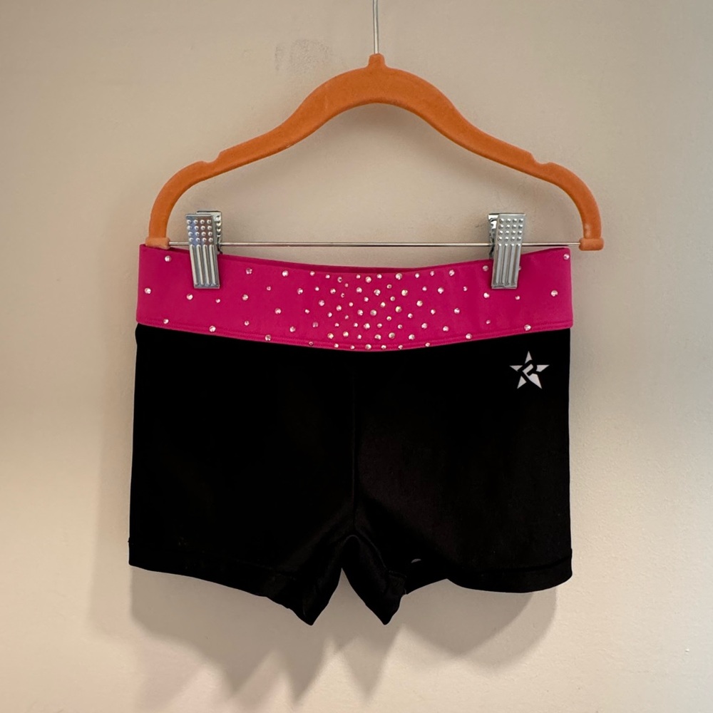 YL rebel athletic shorts no missing stones